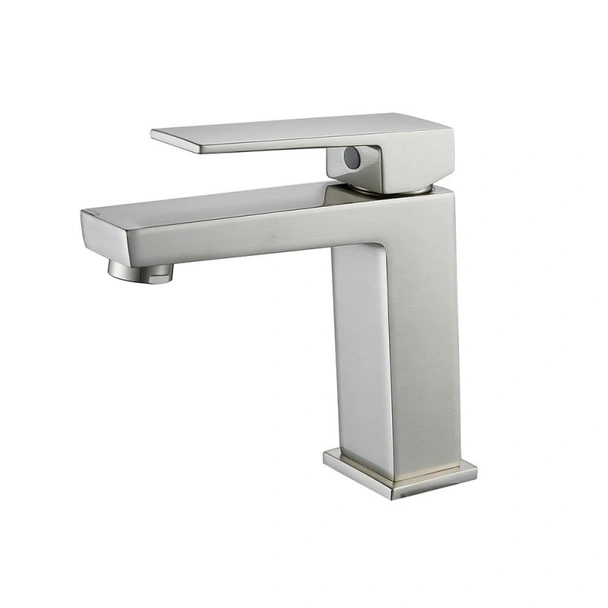 Стоящ смесител за баня Елинор Brush Nickel INTER CERAMIC - Image 2