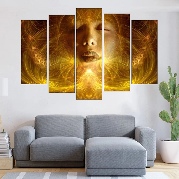 Композиция жена и магия - картина пано за стена - Image 3