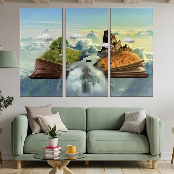 Природата като отворена книга - картина пано за стена - Image 2