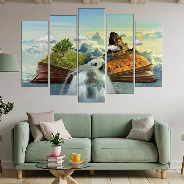 Природата като отворена книга - картина пано за стена - Image 3