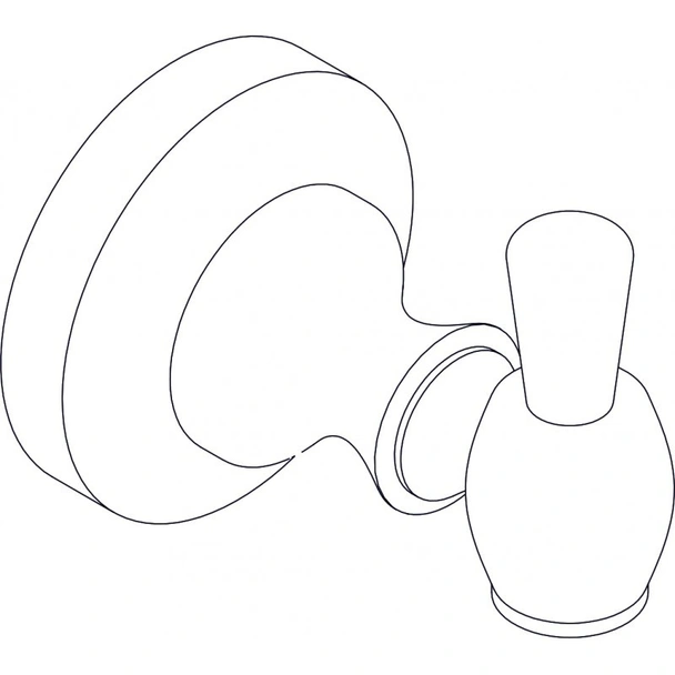 Закачалка за баня Sailor New ICA 8353 INTER CERAMIC - Image 2