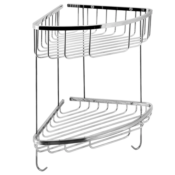 Ъглова двойна етажерка за баня Programa AQUA TERRA