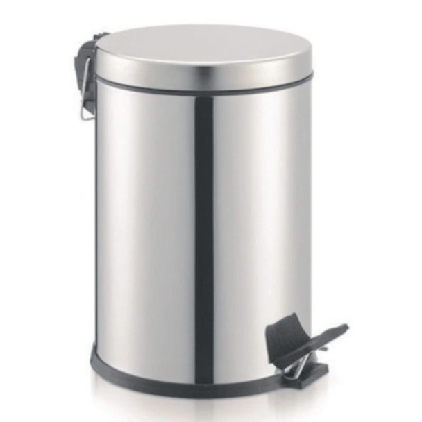 Кош за баня с педал 5 л хром FORMA VITA