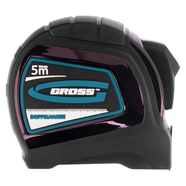 Ролетка с двустранен накрайник 5 м x 19 мм Doppelhaken GROSS