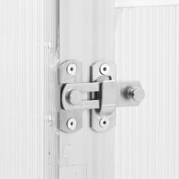 Оранжерия - поликарбонат - стоманена основа - 169x169x195 см - Image 6