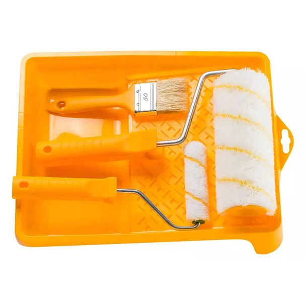 Комплект валяк Gepard 18 см + дръжка+ролка + четка + ваничка Hardy