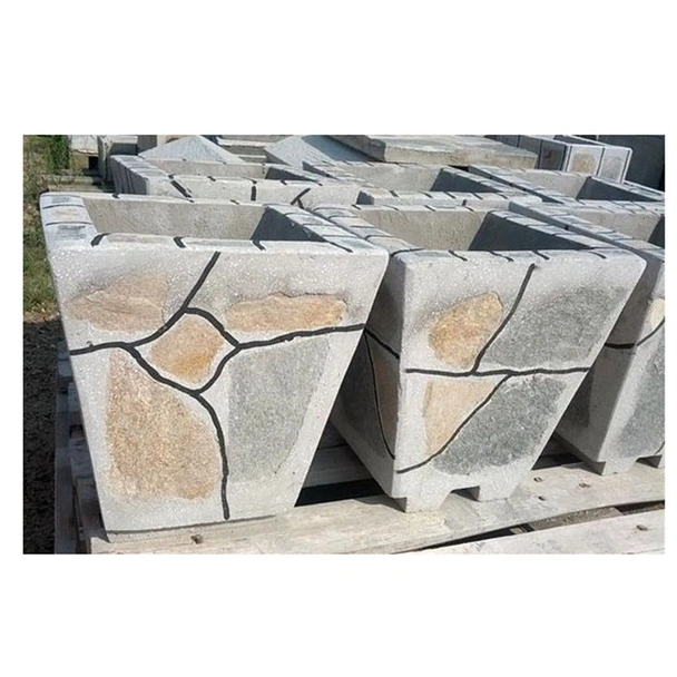 Каменна саксия мини малка Стандарт 30x30x40 см - Image 4