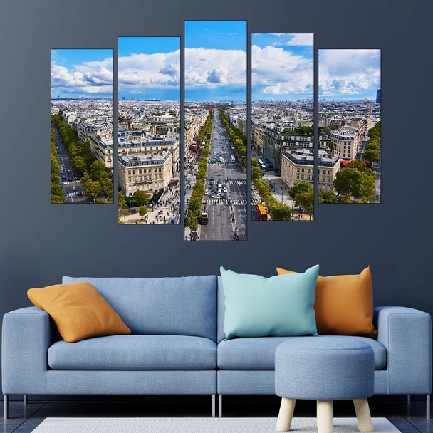 Шан-з-Елизе в Париж - картина пано за стена - Image 3