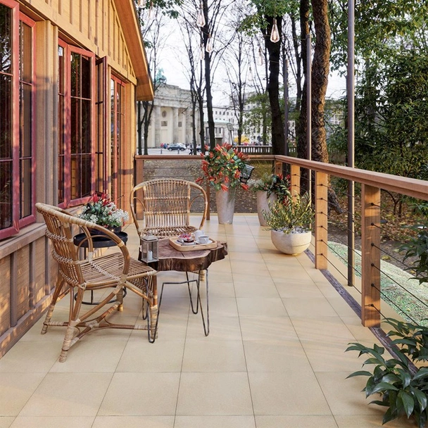 Гранитогрес 33.3x33.3 см Грес СП 7 мм бежов 6422 KAI - Image 3