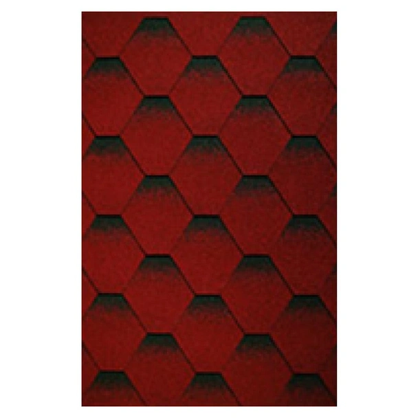 Битумни керемиди червени Пчелна пита