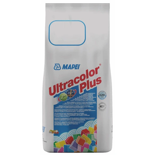 Фугираща смес Ultracolor Plus 5 кг сребристо сива MAPEI - Image 1