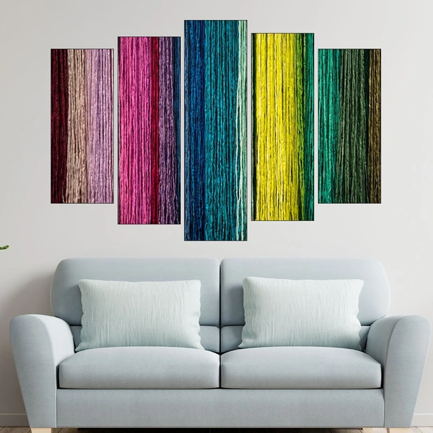 Многоцетни влакна - картина пано за стена - Image 3