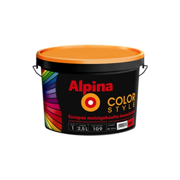 Интериорна боя база B, COLOR STYLE ALPINA - 2.5 л - Image 1