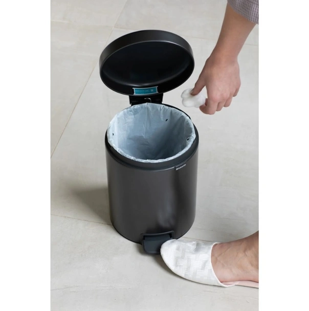 Кошче за баня 5 л NewIcon Confident Grey BRABANTIA - Image 4