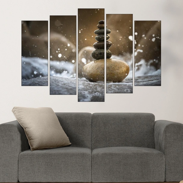 Баланс от камъни - картина пано за стена - Image 3