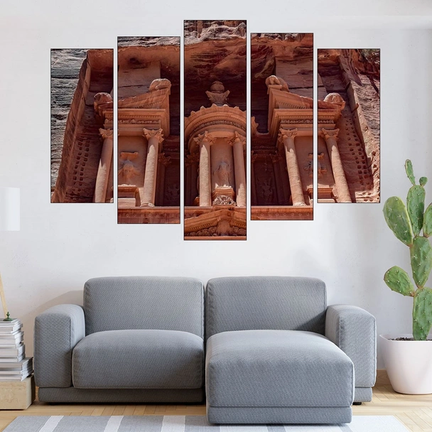 Изглед от древна Петра - картина пано за стена - Image 3