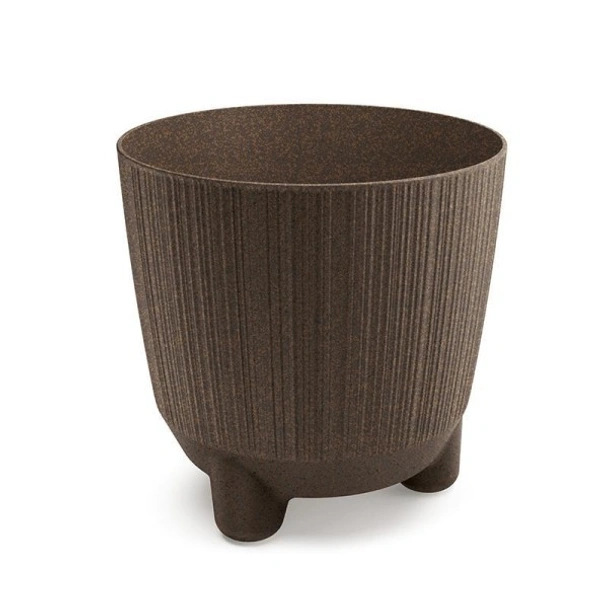 Кашпа ∅20 см кафе Ryfo N Eco 4625W PROSPERPLAST