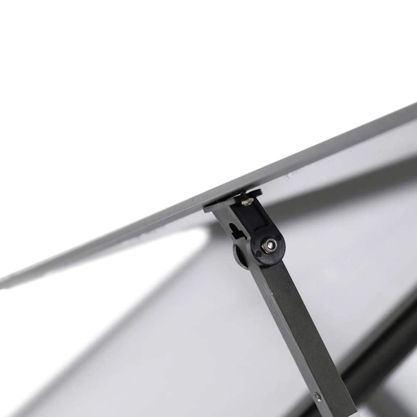 Оранжерия - поликарбонат - стоманена основа антрацит 169x169x202 см - Image 7