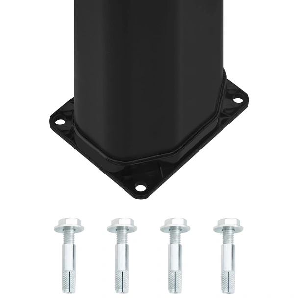 Градински соларен душ 217 см - слушалка и кранче -  35л черен - Image 11