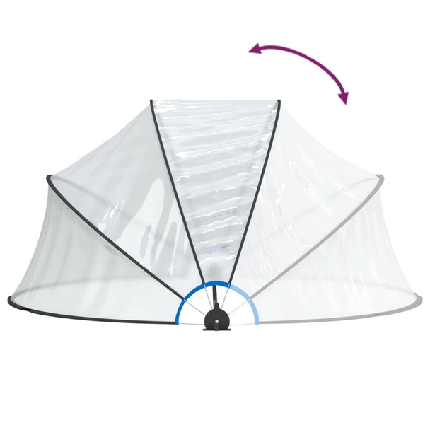 Купол за басейн 315x158 см PVC - Image 6