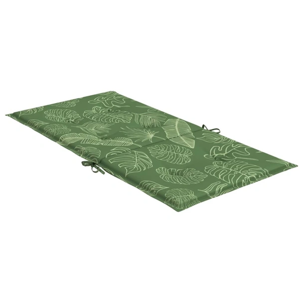 Възглавници за стол  2 бр. на зелени листа - с ниска облегалка - VL361331 - Image 6