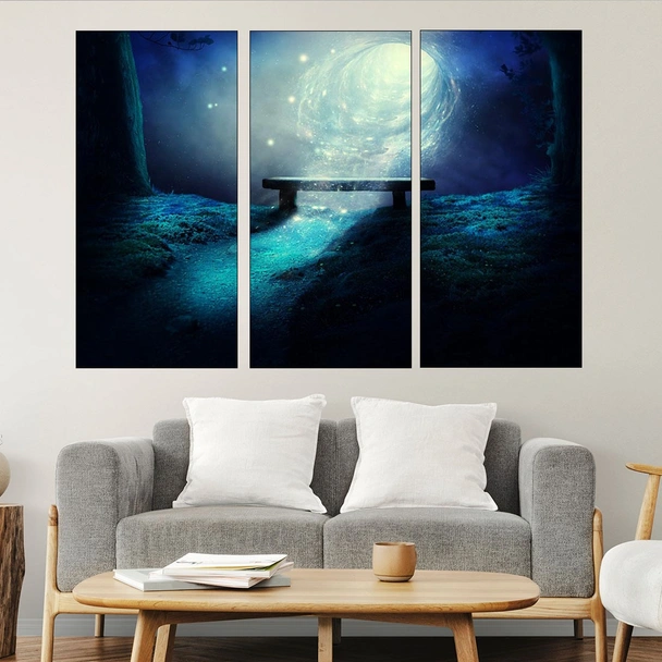 Портал към галактиката - картина пано за стена - Image 2