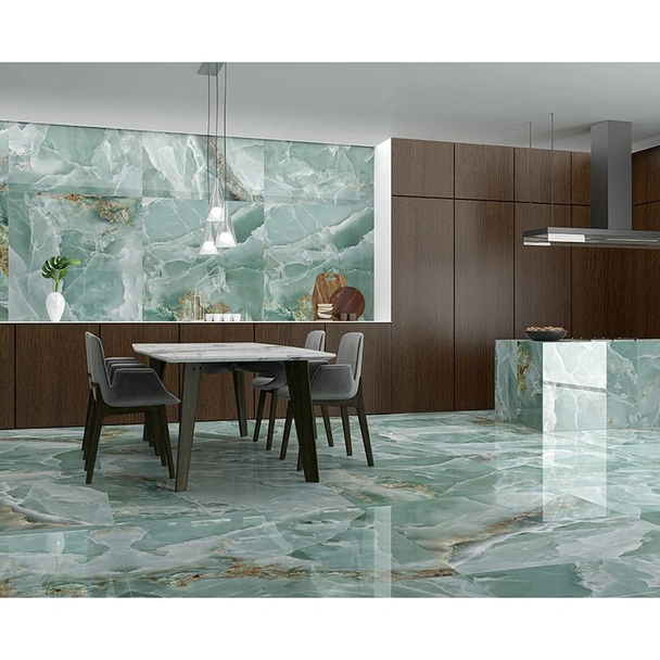 Гранитогрес 60x120 см Iceland Mint ECOCERAMIC - Image 4