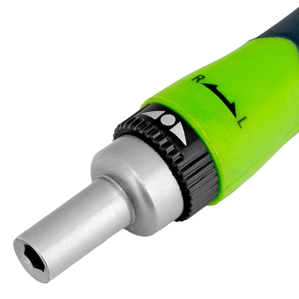 Реверсивна отвертка за фина механика с битове и вложки 32 части СИБРТЕХ - Image 5