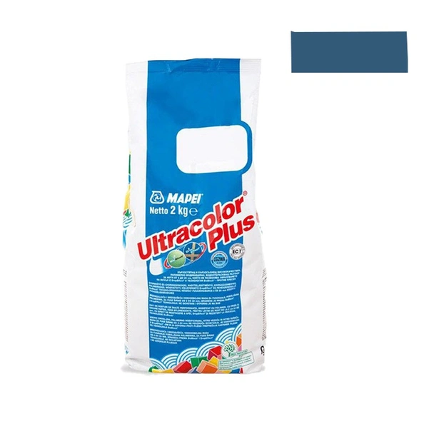 Фугираща смес Ultracolor Plus стоманено синя 2 кг MAPEI - Image 1