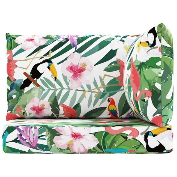 Палетни възглавници, 3 бр, многоцветни, плат Оксфорд - Image 4