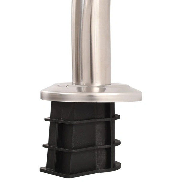 Стълба за басейн с 3 стъпала, 120 см неръждаема стомана - Image 7