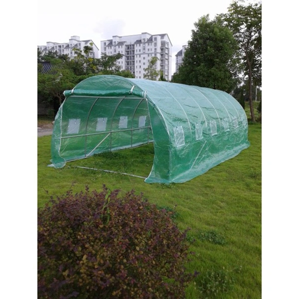 Резервно покривало за оранжерия 6x3x2 м с две врати и 12 прозореца - Image 3