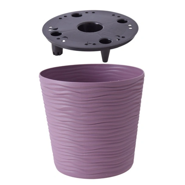 Саксия с дренаж Ø20 см лилава Фюжън - Image 2