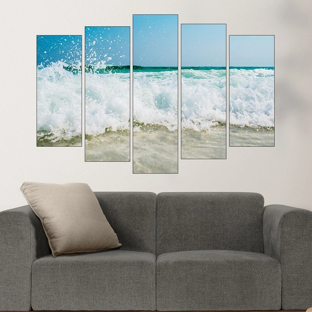 Пяна от вълни - картина пано за стена - Image 3