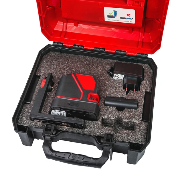 Лазерен нивелир зелени кръстосани линии 30 м RD-CLG01 RAIDER - Image 8