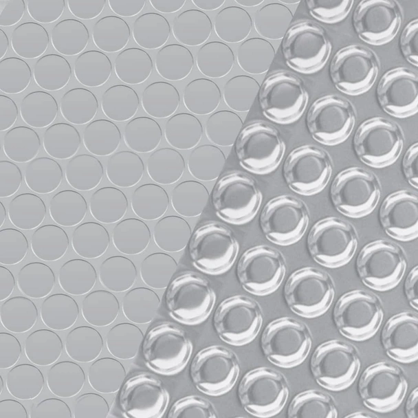 Покривало за басейн, соларно - сребристо, 455 см, PE - Image 4