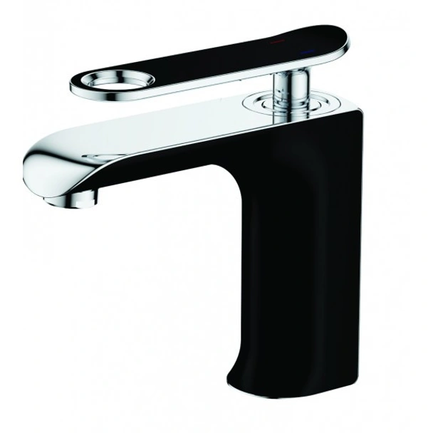 Стоящ смесител за баня Мелания черен INTER CERAMIC - Image 2