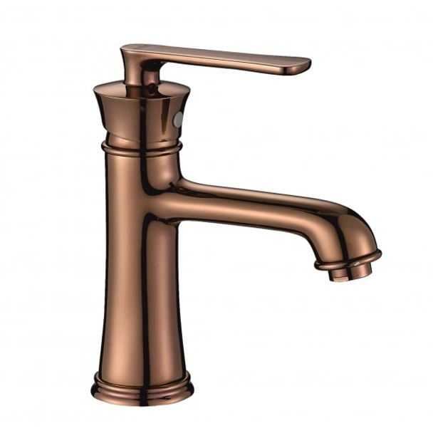 Стоящ смесител за баня Елида розово злато - INTER CERAMIC - Image 2