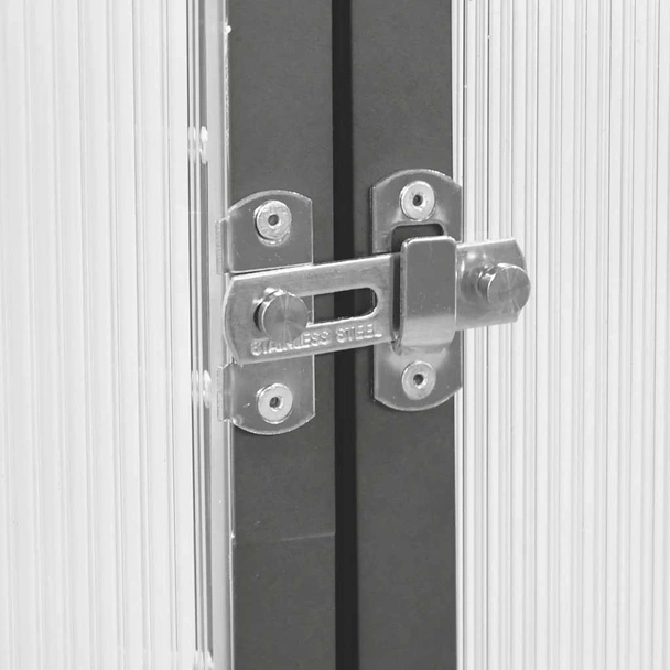 Оранжерия - поликарботнат - стоманена основа антрацит 224x169x195 см - Image 6