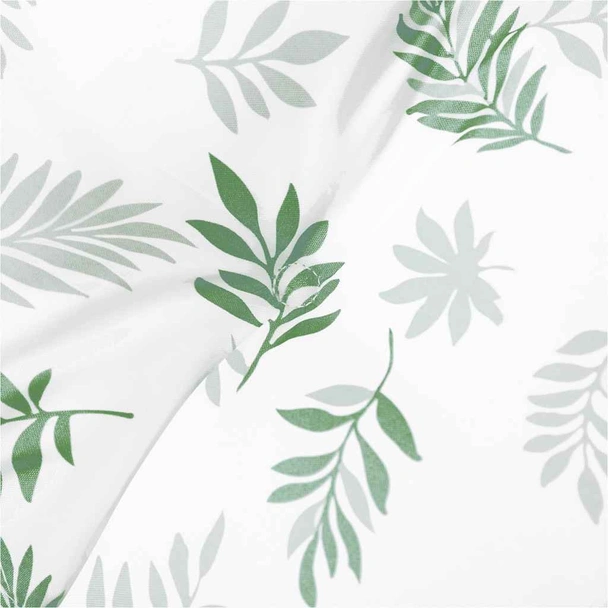 Възглавница за градинска пейка 200x50x4 см десен на листа - VL361204 - Image 5