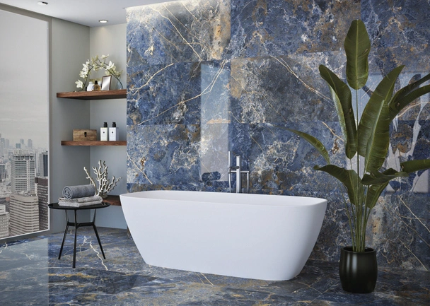 Гранитогрес 60x120 см Icaro Blue Pulido Rect AZULEJOS BENADRESA  - Image 3