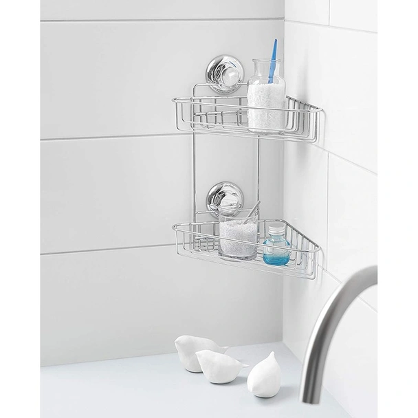 Ъглова етажерка за баня с две нива Bestlock Bath COMPACTOR - Image 2