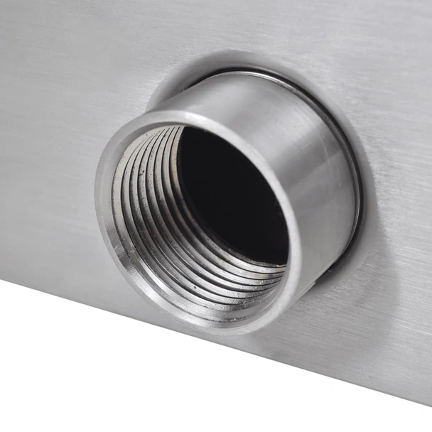 Правоъгълен фонтан за басейн, LED,60 см. стомана - Image 8