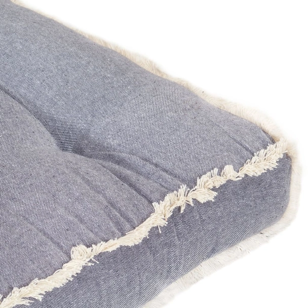 Възглавница за палетен диван, антрацит, 120x80x10 см - Image 5