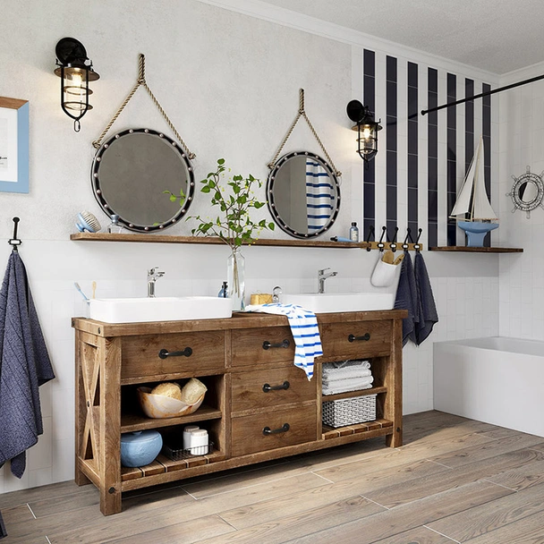 Стоящ смесител за умивалник Stratos хром FERRO - Image 3