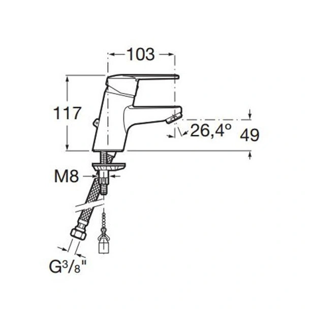Смесител за баня Victoria-N ROCA (мостра) - Image 2