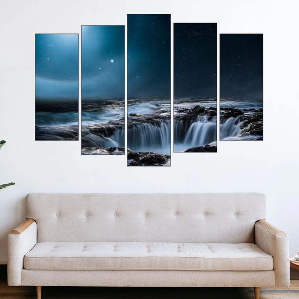 Море и звезди  - картина пано за стена - Image 3
