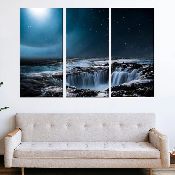 Море и звезди  - картина пано за стена - Image 2