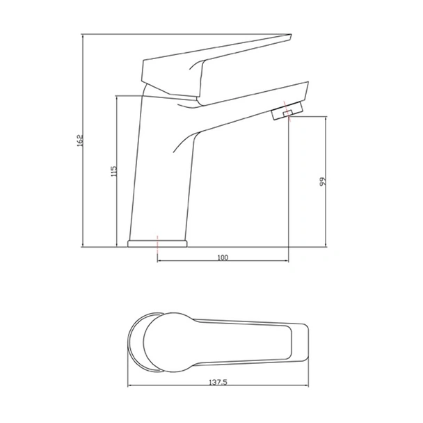 Стоящ смесител за баня стоящ Sorento FORMA VITA - Image 2