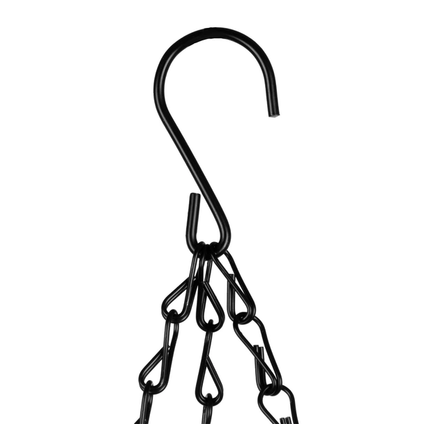 Висяща полукръгла кашпа с кокосова кошница Ø30 см PALISAD - Image 3